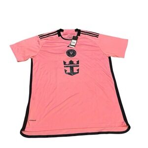 Adidas Inter Miami Lionel Messi 2024 Home Soccer Jersey‎ Men's XL Slim For